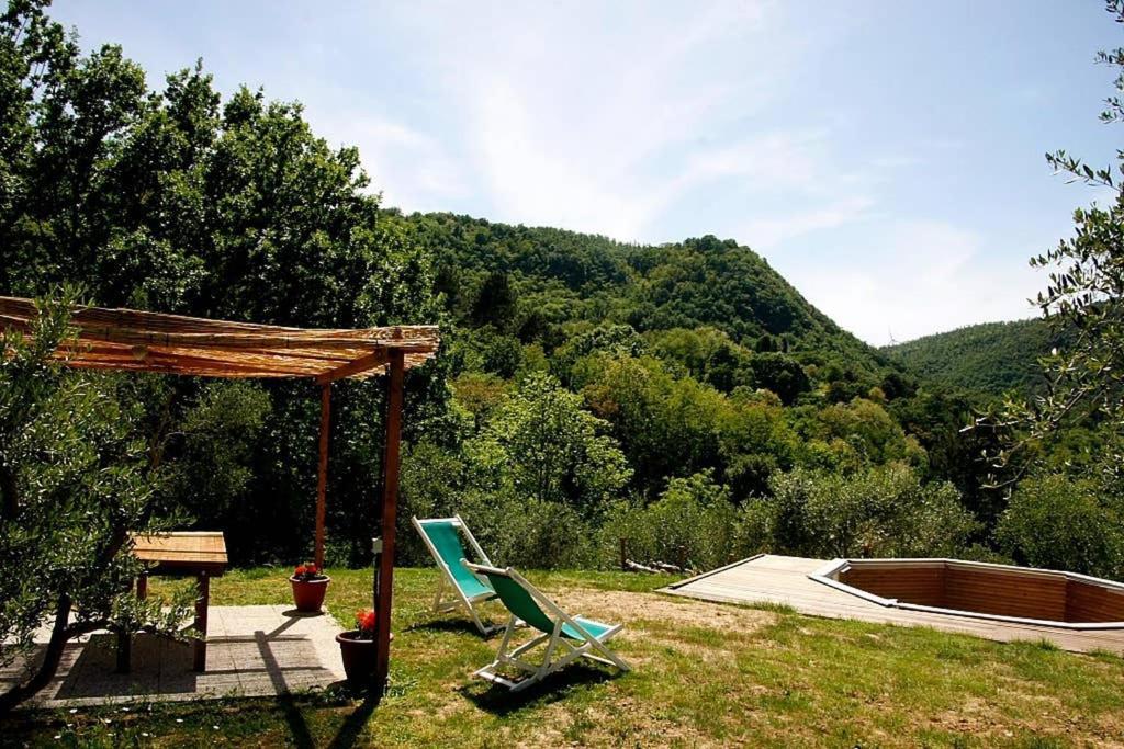 Villa Con Piscina 10 Posti Letto, L'Oliveta Di Rivalto Кьянни Экстерьер фото